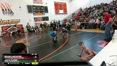 85+ Round 3 - Jadyn Flores, Powell Wrestling Club vs Nolan Lancaster, Ten Sleep/Hyattville Scrappers