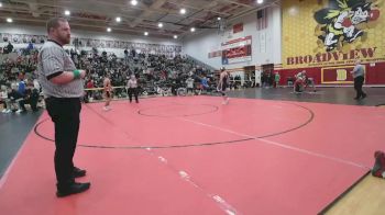 150 lbs 1st Place Match - Beckett Campbell, Hudson vs Brody Bauman, Perrysburg