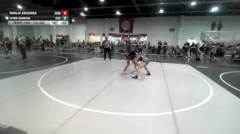 116 lbs Consi Of 4 - Dhalia Esqueda, Osoway vs Lynn Garcia, Other Team