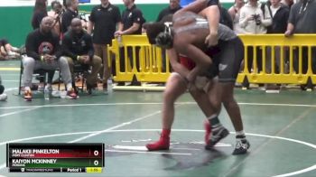 165 lbs Champ. Round 3 - Kaiyon McKinney, PERKINS vs Malakii Pinkelton, PORT CLINTON