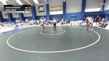 165 lbs Champ. Round 1 - Travis Richardson, Heidelberg vs Asher LeBeau, Wilmington