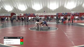 125 lbs Consolation - Nick Oldham, Ohio State vs Corey Morabito, WyoSemPrep