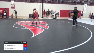 67 kg Round Of 16 - Robert Perez 111, Nyac vs James Dalrymple, Regional Training Center South