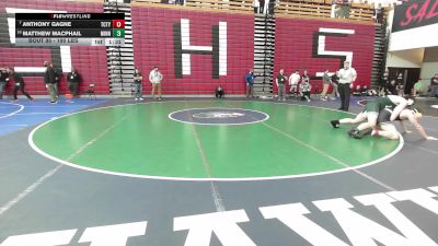 190 lbs Round Of 16 - Anthony Gagne, Tri-County vs Matthew MacPhail, Minnechaug