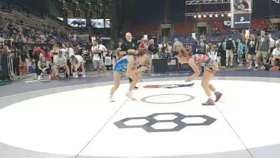 115 lbs Champ. Rd Of 32 - Luna Elmer, Illinois vs Emma Baker, Michigan