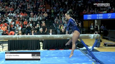 Amelia Hundley - Beam, Florida - 2019 NCAA Gymnastics Regional Championships - Oregon State