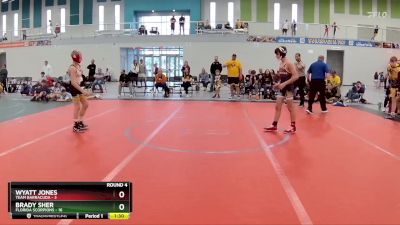 96 lbs Round 4 (6 Team) - Brady Sher, Florida Scorpions vs Wyatt Jones, Team Barracuda