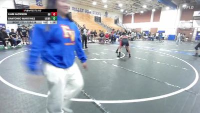 108-116 lbs Round 1 - Liam Jackson, Reign WC vs Santonio Martinez, Lion Of Judah Wrestling Academ