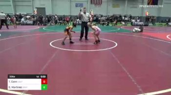 58 lbs 2nd Place - Tori Conn, Southern Oregon IV vs Emmanuel Elijah Martinez, Grapplers HI