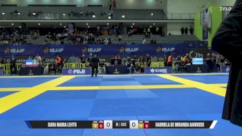 Gabriela De Miranda Barroso vs Sara Maria Lehto 2025 European Jiu-Jitsu IBJJF Championship