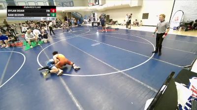 120 lbs Cons. Round 3 - Sam Scown, Peak Wrestling vs Dylan Doan, Team Prestige Wrestling