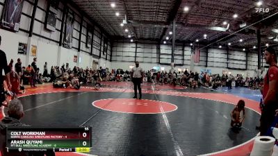 55 lbs Finals (4 Team) - Arash Quyami, PIT BULL WRESTLING ACADEMY vs Colt Workman, NORTH CAROLINA WRESTLING FACTORY