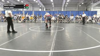 182 lbs Final - Brock Conaway, MO vs Samuel Josey, NH