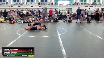 110 lbs Round 3 (6 Team) - Chase Janawsky, Killer Elite vs Carson Carter, Cocoa Beach WC