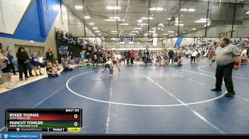 73 lbs Cons. Round 4 - Ryker Thomas, Elite Wrestling vs Munchy Fowler, Davis Wrestling Club