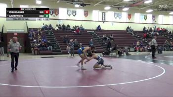 138 lbs Quarterfinal - Josh Klauer, Wahlert, Dubuque vs Gavin Weitz, Anamosa