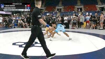 138 lbs Champ. Rd Of 256 - Isaac Novod, Massachusetts vs Greyson Pettit, New Jersey