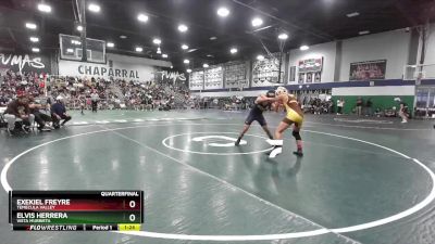 144 lbs 1st Place Match - Exekiel Freyre, Temecula Valley vs Elvis Herrera, Vista Murrieta