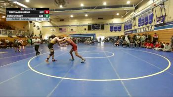175 lbs Champ. Round 2 - Cole Chilson, Alameda vs Pratham Sharma, Northgate