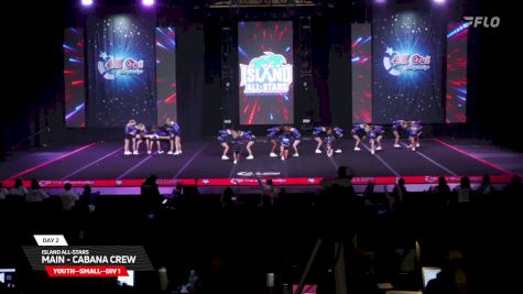 Island All-Stars - Main - Cabana Crew [2026 Youth--Small--Div 1 Day 2] 2026 The All Out Grand Nationals