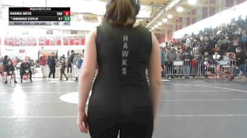 145 lbs Quarterfinal - Danielle Haen, Taunton vs Kennedy Daly, Southeastern