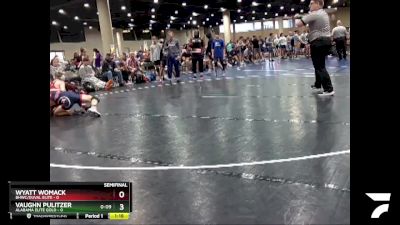 106 lbs Semis (4 Team) - Wyatt Womack, BHWC/Duval Elite vs Vaughn Pulitzer, Alabama Elite Gold