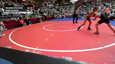 90 lbs Quarterfinal - Solomon Spillyards, Raptor Wrestling vs Bobby Blanton, Paris Wrestling Club