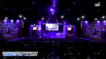 Memphis Pride Cheer - Lady Legends [2025 L4.2 Senior - Small Day 2] 2025 ASC Battle Under the Big Top Grand Nationals