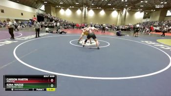 215B Quarterfinal - Ezra Waege, Luxemburg-Casco vs Carson Martin, Paola HS