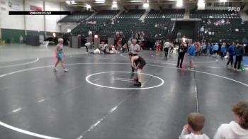 106 lbs 2nd Place Match - Kamden Robinson, Elmcreek Youth Wrestling vs John White, McCook