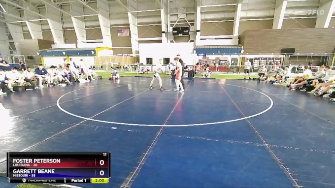 120 lbs Quarterfinals (8 Team) - Foster Peterson, Louisiana vs Garrett ...