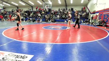 120 lbs Consi Of 8 #2 - Eva Garcia, Van Buren High School vs Kadence Martinez, Sallisaw HS