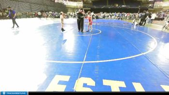 77 lbs Cons. Semi - Cooper Miller, Askeo International Mat Club vs Daniel Moran, NWWC