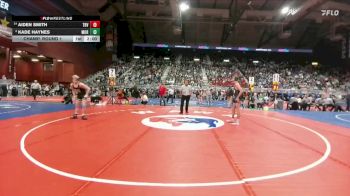 2A-120 lbs Champ. Round 1 - Kade Haynes, Moorcroft vs Aiden Smith, Tongue River