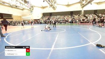 62-J lbs Quarterfinal - Rocco Barone, Bitetto Trained Wrestling vs Louden Holloway, Pohatcong