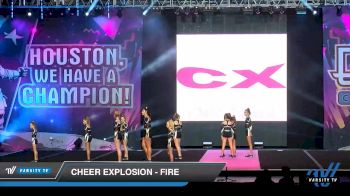 Cheer Explosion - Fire [2019 Junior - D2 - Small - A 3 Day 1] 2019 Encore Championships Houston D1 D2