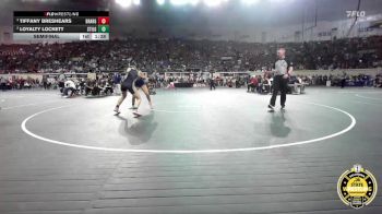 G6A-130 lbs Semifinal - Tiffany Breshears, Broken Arrow-Girls vs Loyalty Lockett, Stillwater-Girls