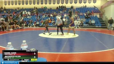 175 lbs Semis & 3rd Wb (16 Team) - Jertavious Allen, Eastside Hs vs Daniel Hawk, Jones County