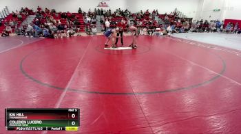 138 lbs Cons. Round 4 - Kai Hill, ThunderRidge vs Coleden Lucero, Mountain View