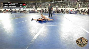 70 lbs Round Of 16 - Daxton Epperson, Morrison Takedown Club vs Gunner Burchfield, Marlow Outlaws