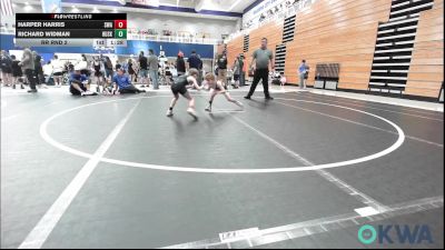 58 lbs Rr Rnd 2 - Harper Harris, Shelton Wrestling Academy vs Richard Widman, Husky Wrestling Club