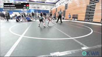 58 lbs Rr Rnd 2 - Harper Harris, Shelton Wrestling Academy vs Richard Widman, Husky Wrestling Club