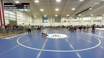 52 lbs Consi Of 8 #2 - Grayson Scott, Danbury vs Nash Venoutsos, South Windsor