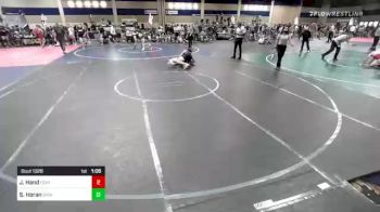 182 lbs Quarterfinal - Jakob Hand, Centennial vs Shane Horan, Grindhouse WC