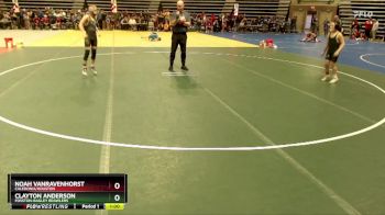 85 lbs Champ. Round 1 - Clayton Anderson, Fosston-Bagley Brawlers vs Noah VanRavenhorst, Caledonia/Houston