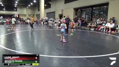 48 lbs Placement (4 Team) - Brooklyn McLeod, BMM Rodeo vs Laurel Arnott, TN AAU- Havok