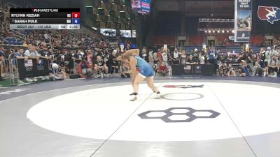 170 lbs Champ. Rd Of 128 - Rylynn Keziah, North Carolina vs Sarah Pulk, Minnesota