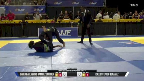 Carlos Alejandro Ramirez Guerrer vs Kaleb Stephen Gonzalez 2026 Pan Kids Jiu-Jitsu IBJJF Championship