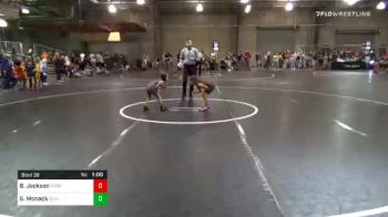 45 lbs Prelims - Brooklyn Jackson, Perry Maroon Youth Wrestling vs Shataya Mcnack, Clinton Youth