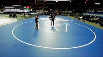 145 lbs Cons. Round 1 - Clara Bond, Midlakes-5 vs Sabhee Prudhomme, Uniondale-8